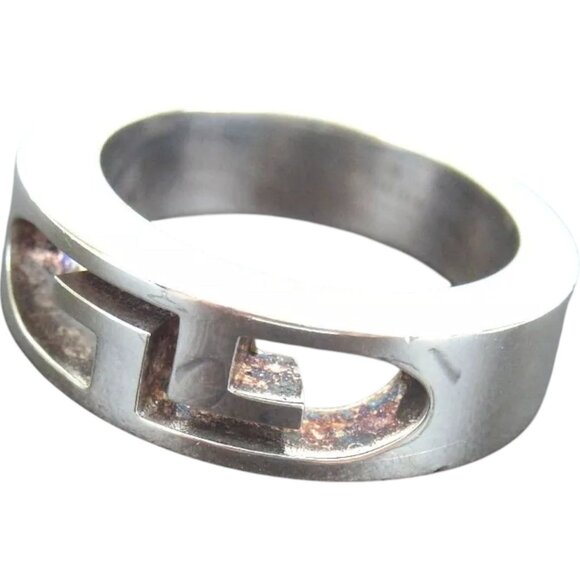 794178BQ (S1) Gucci Ring Silver Metal - Picture 1 of 9